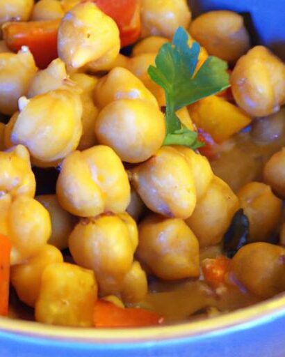 Hearty Chickpea & Sweet Potato Curry: A Flavorful Feast