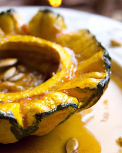 Golden Comfort: The Art of Perfectly Baked Acorn Squash