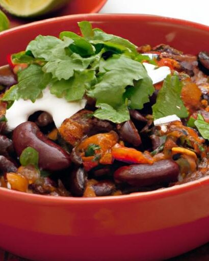 Hearty Turkey Black Bean Chili: A Protein-Packed Comfort Meal