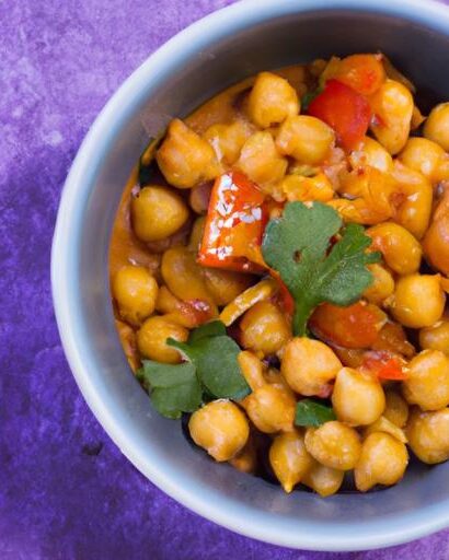 Hearty Chickpea & Sweet Potato Curry: A Flavorful Comfort Bowl