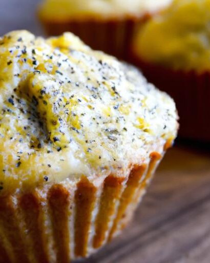 Zesty & Wholesome: The Secret to Healthy Lemon Poppy Muffins
