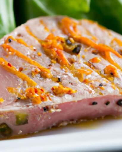 Perfectly Seared Air Fryer Tuna Steak: Quick & Delicious