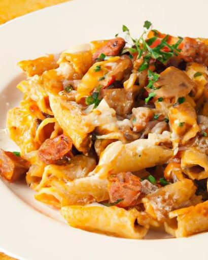 Savor the Flavor: Creamy Sausage Rigatoni Recipe Delight