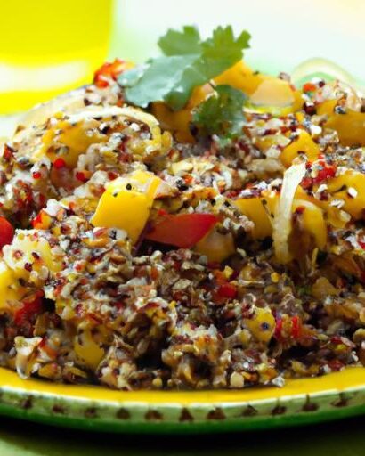 Bright & Zesty Mexican Quinoa Salad: A Nutritious Twist