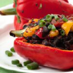 Colorful Black Bean & Corn Stuffed Peppers: A Flavorful Feast