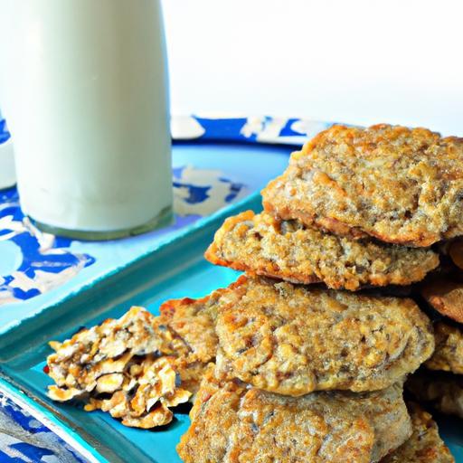 Wholesome Oat & Banana Biscuits: Nutritious Snack Delight