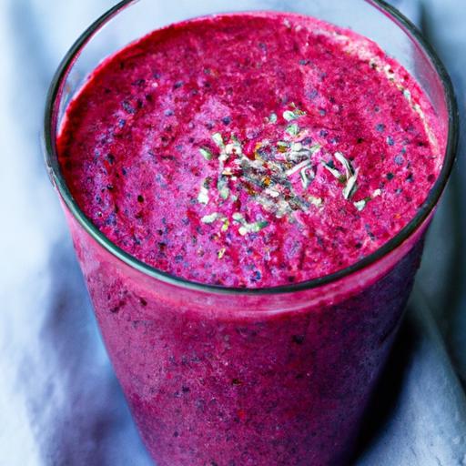 Boost Your Health with a Refreshing Beet Berry Detox Smoothie