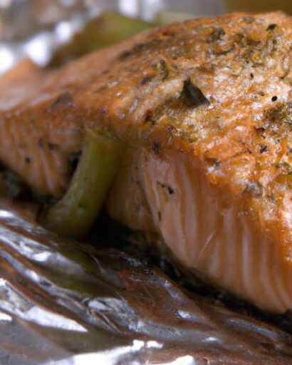 Perfectly Steamed: The Art of Baked Salmon in Foil