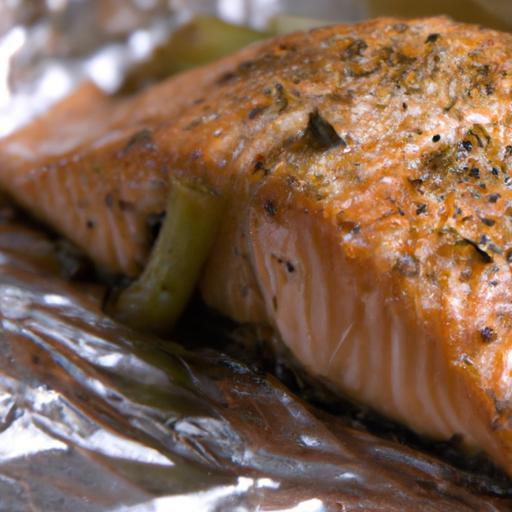 Perfectly Steamed: The Art of Baked Salmon in Foil