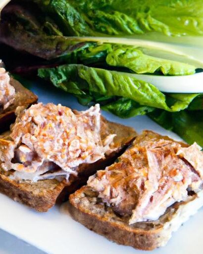 Tuna on Whole Grain Toast: A Nutritious Twist to Lunch