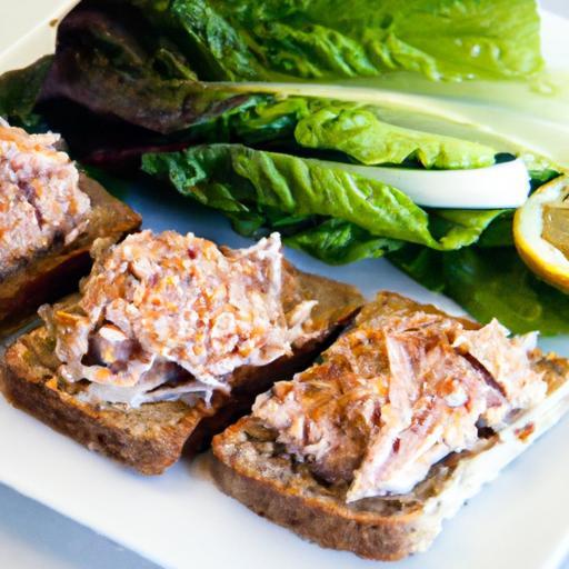 Tuna on Whole Grain Toast: A Nutritious Twist to Lunch