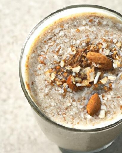 Energize Mornings with a Nutty Chia Almond Smoothie