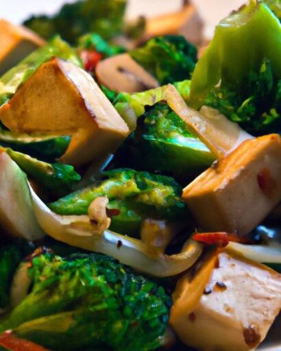 Sizzling Tofu & Broccoli Stir-Fry: A Nutritious Delight
