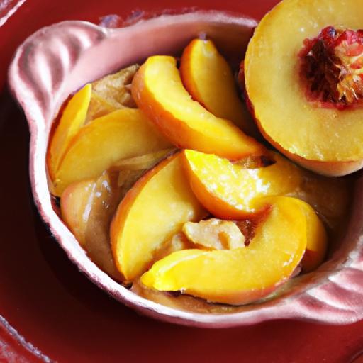 Sweet Simplicity: How to Make Peach Crisp with Canned Peaches