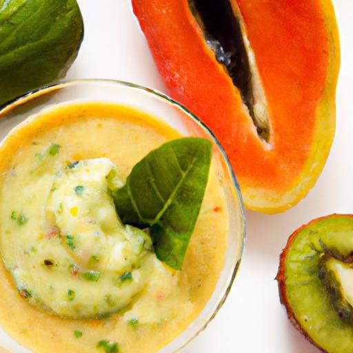 Tropical Boost: The Nutrient Power of Papaya & Avocado Smoothie