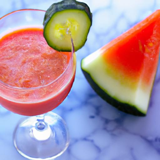 Refreshing Watermelon Cucumber Smoothie: A Hydrating Twist