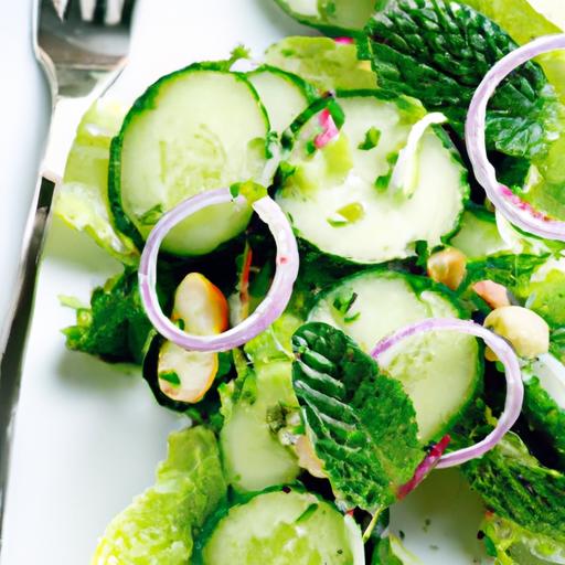 Refreshing Mint Salad: A zesty Twist to Healthy Eating