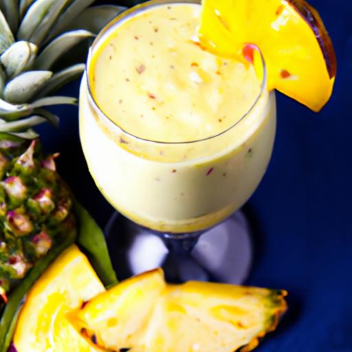 Refreshing Aloe Vera Pineapple Smoothie: A Tropical Wellness Boost