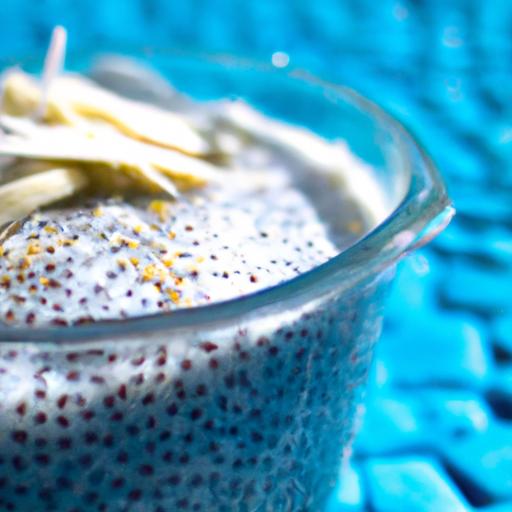 Creamy Delight: Chia Pudding with Coconut Milk Magic
