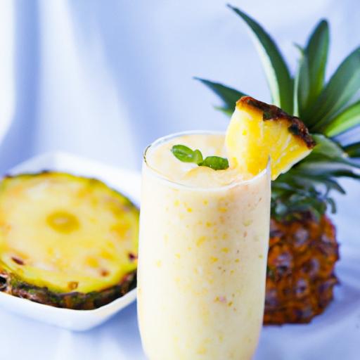 Tropical Delight: Easy Pineapple Smoothie Recipe to Refresh