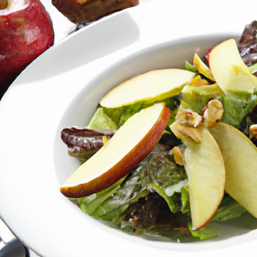 Crunchy Apple⁣ Walnut Salad: A Fresh Twist on ‌Classic Greens