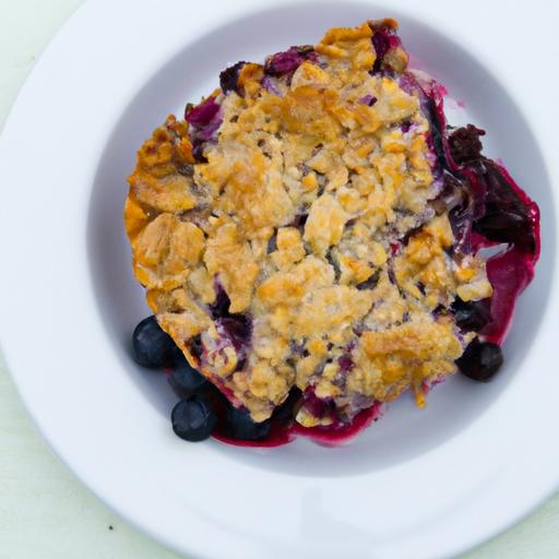 Irresistible Blueberry Crumble Recipe: A Sweet Summer Classic