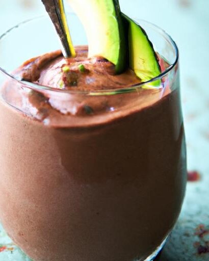 Creamy Avocado Cacao Smoothie: A Nutritious Delight