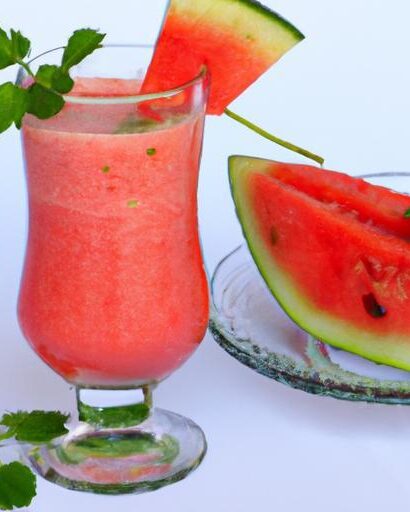 Refreshing Watermelon Mint Smoothie: A Cool, Healthy Delight
