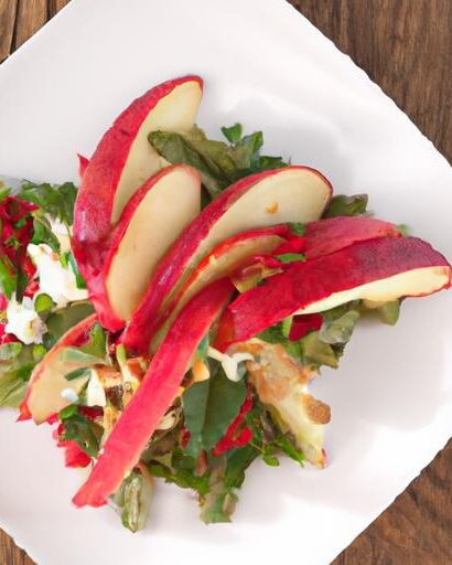 Crunchy Apple Walnut Salad: A Fresh Twist on Classic Greens