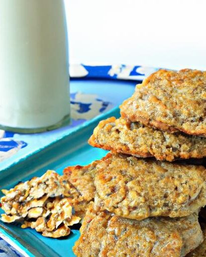 Wholesome Oat & Banana Biscuits: Nutritious Snack Delight