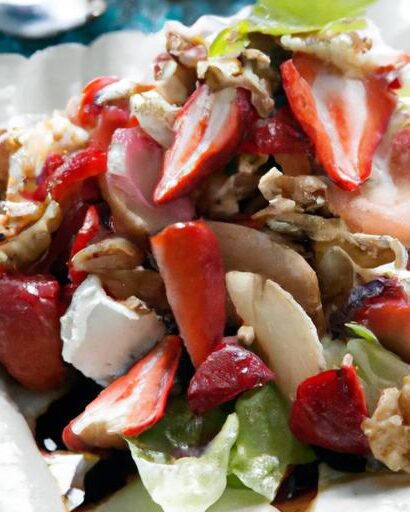 Sweet Meets Tangy: The Ultimate Strawberry Balsamic Salad