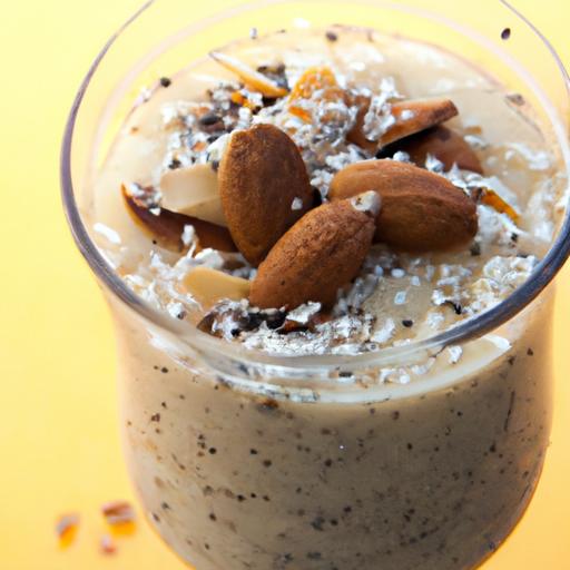 Energize Mornings with a Nutty Chia Almond Smoothie