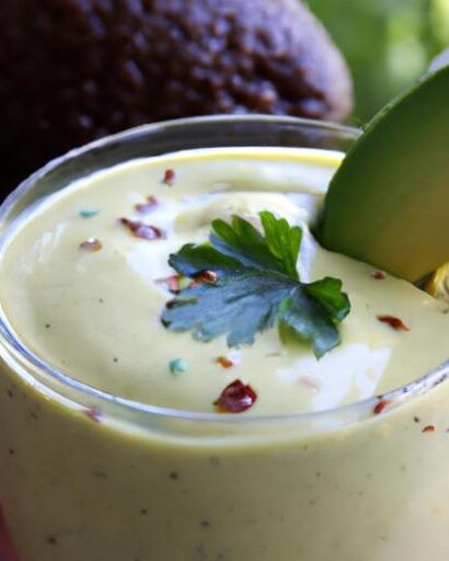 Creamy Avocado Smoothie: A Nutritious Delight Recipe