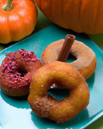Autumn Delight: How to Make Pumpkin Spice Baked Cake Donuts
