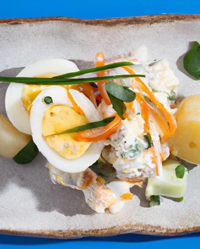 Timeless Potato Salad with Eggs and Carrots: A Classic Recipe