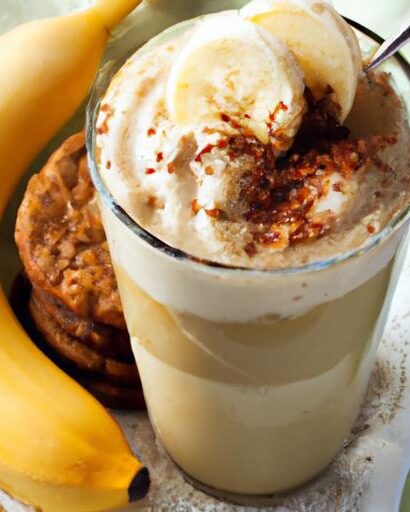 Energize Your Day: The Mocha Coffee Banana Smoothie Duo