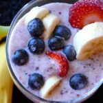 Berry Bliss: The Perfect Strawberry Blueberry Banana Smoothie