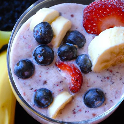 Berry Bliss: The Perfect Strawberry Blueberry Banana Smoothie