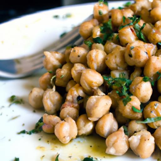 Unlock Flavor: Roasted Garlic & Herb Chickpeas Delight