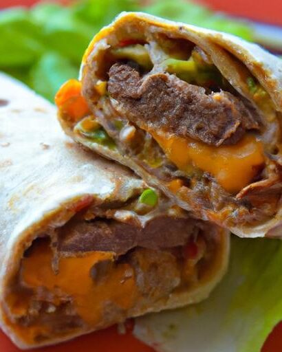 Melted Magic: Easy Cheesy Beef Wraps Recipe Unwrapped