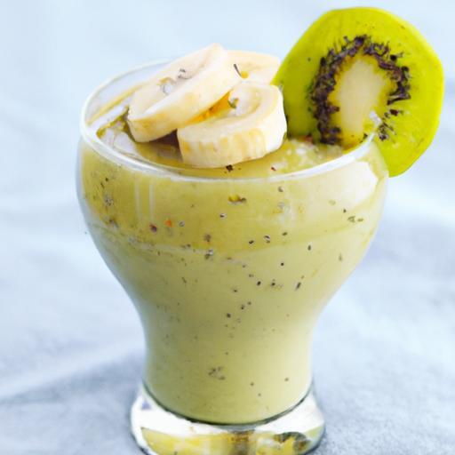 Kiwi Banana Smoothie: A Refreshing Boost of Natural Energy