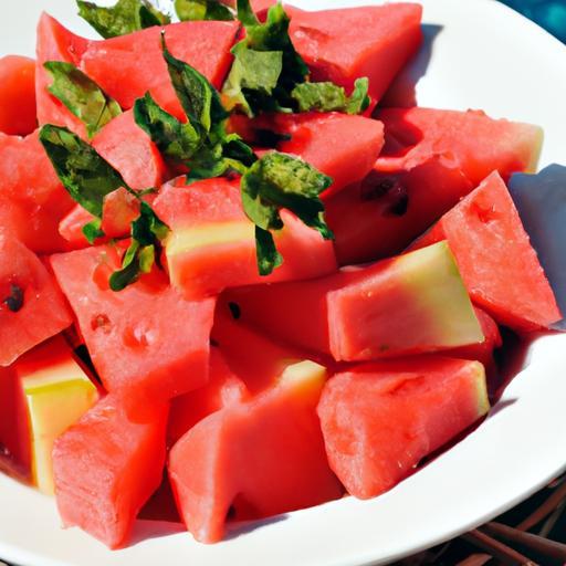 Refreshing Watermelon Mint Salad: A Perfect Summer Treat