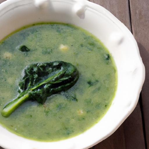 Savoring Spinach Soup: A Nutritious and Delicious Delight