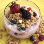 Berry Bliss: Boost Health with Yogurt Granola Smoothie
