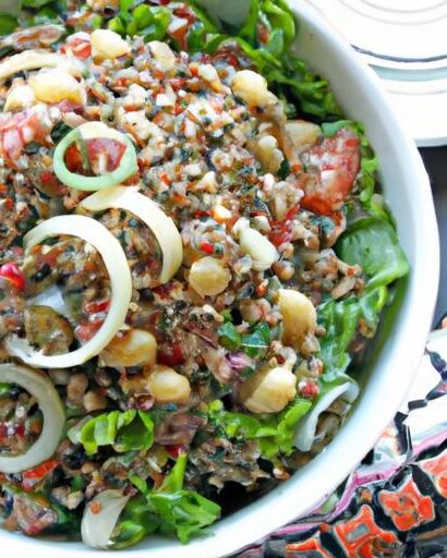 Quinoa and Lentil Salad: A Nutritious Powerhouse Bowl