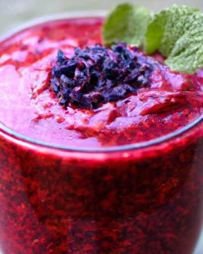Revitalize Your Body: The Ultimate Beet Berry Detox Smoothie