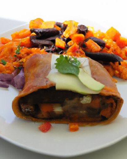 Hearty Sweet Potato & Black Bean Enchiladas: A Flavorful Twist