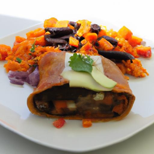 Hearty Sweet Potato & Black Bean Enchiladas: A Flavorful Twist