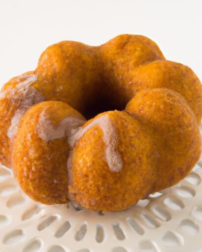 Cozy Up with Irresistible Pumpkin Spice Baked Cake Donuts