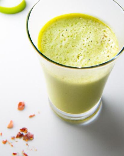 Energize Your Day: The Power of Celery Green Tea Smoothie